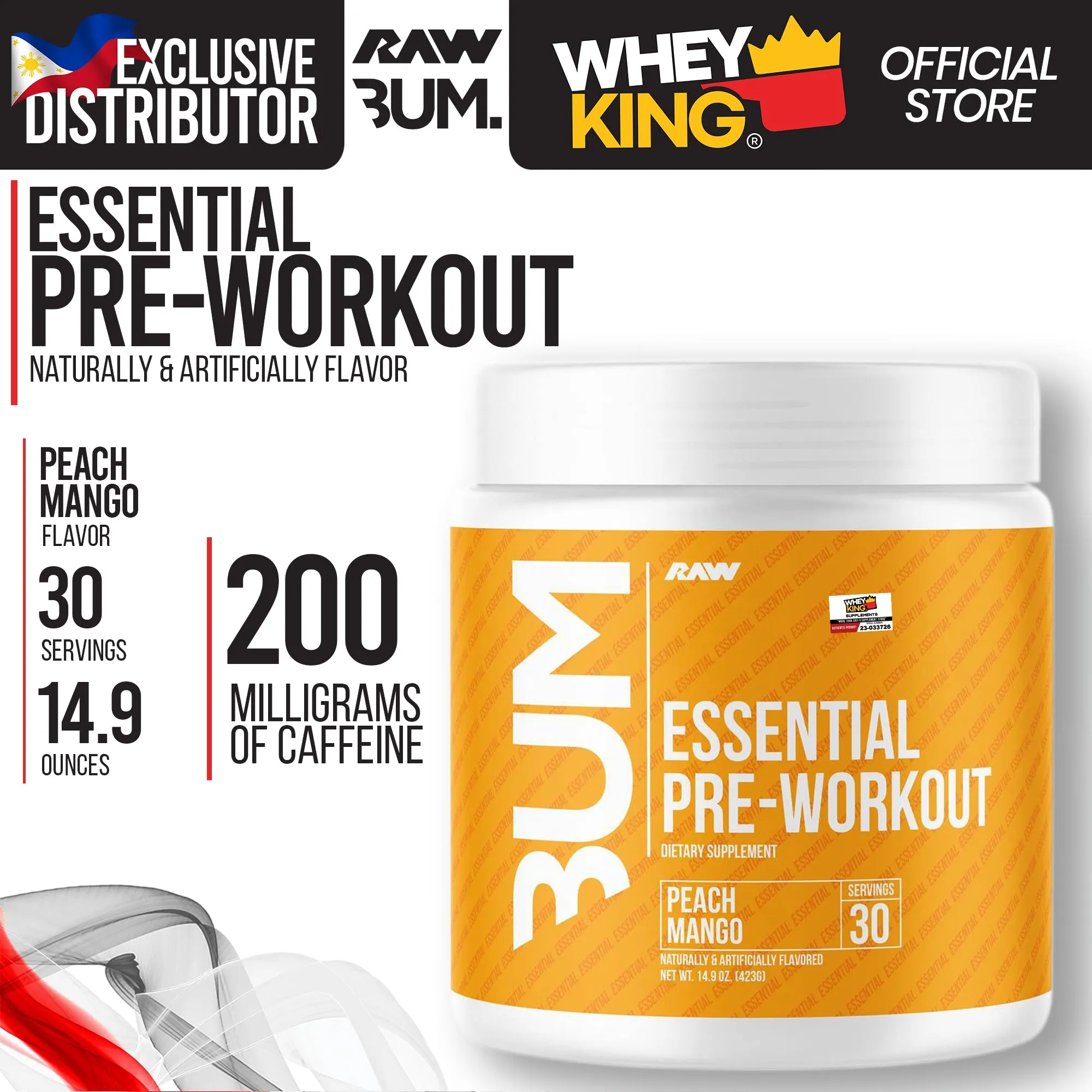 RAW Nutrition | CBUM - Essential Pre-Workout