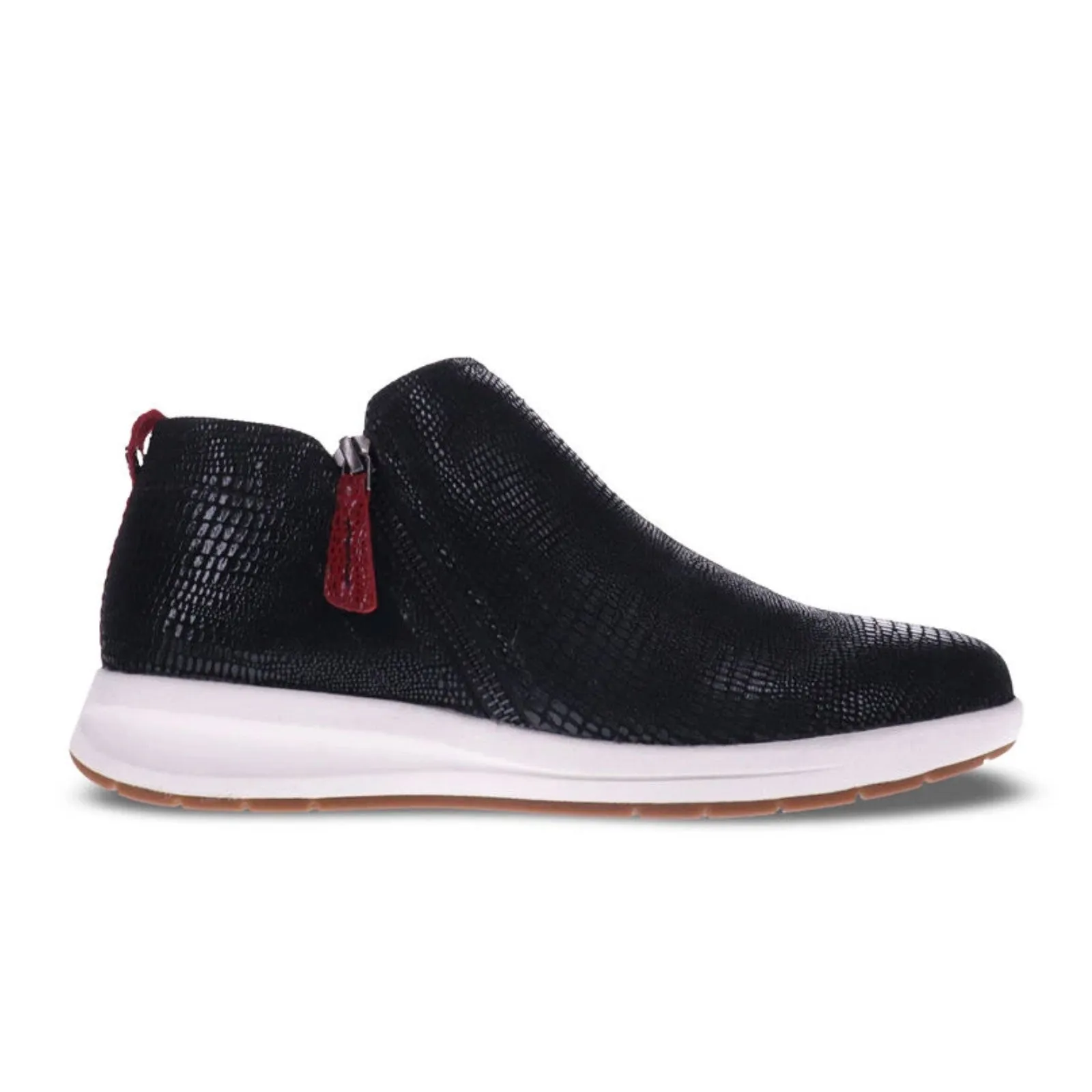 Revere Dublin Ankle Boot (Women) - Black Lizard