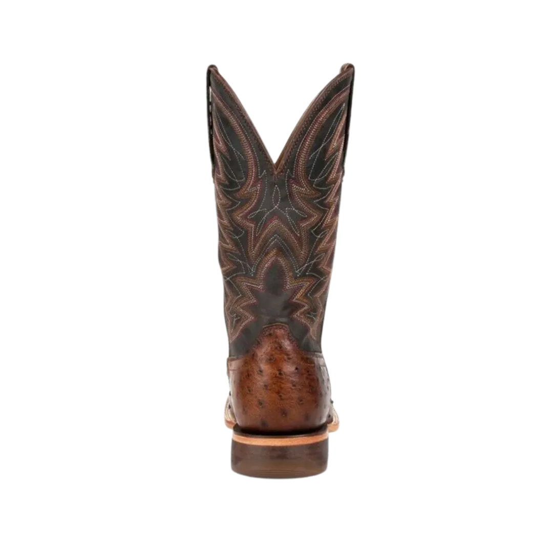 Rocky Boot Durango Men's Premium Exotic Full-Quill Antiqued Saddle Boot