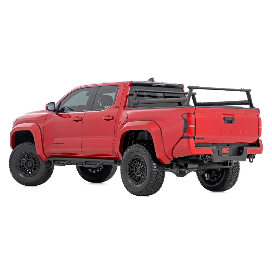 Rough Country Nerf Steps Cab Length | 2024  Toyota Tacoma