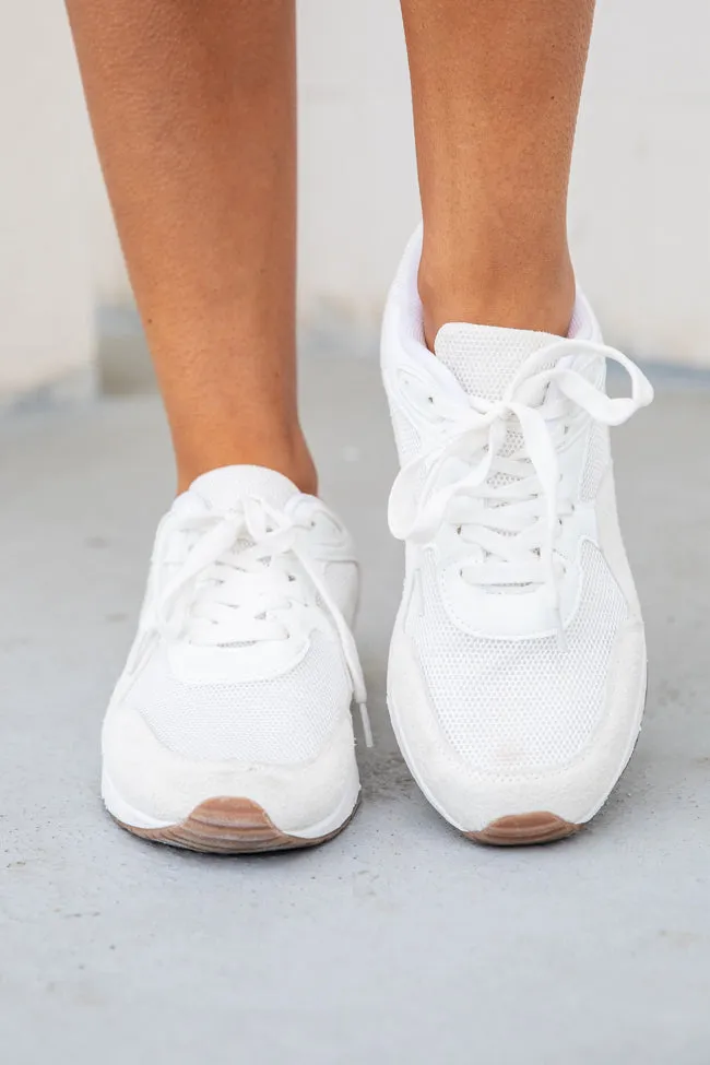 Rylee White Air Sneakers FINAL SALE