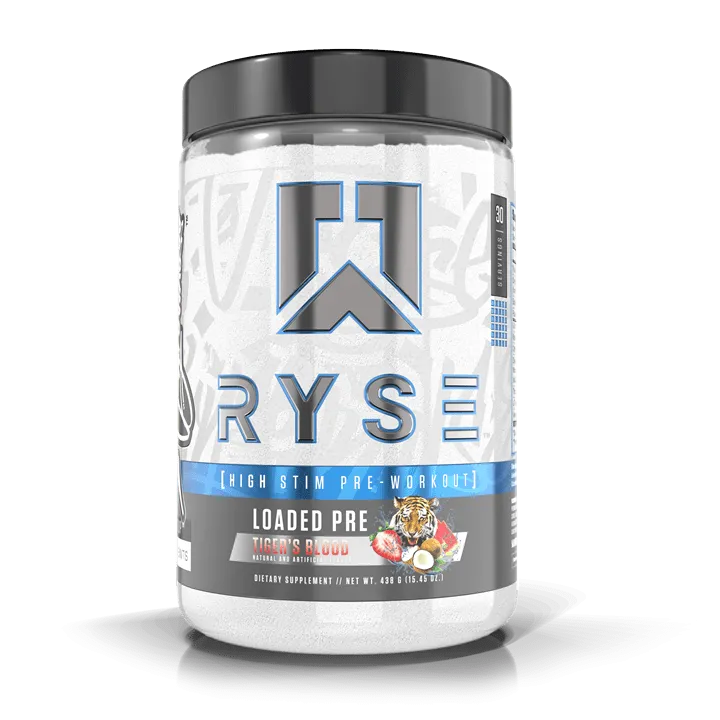 RYSE Loaded Pre-Workout 420g Tiger's Blood