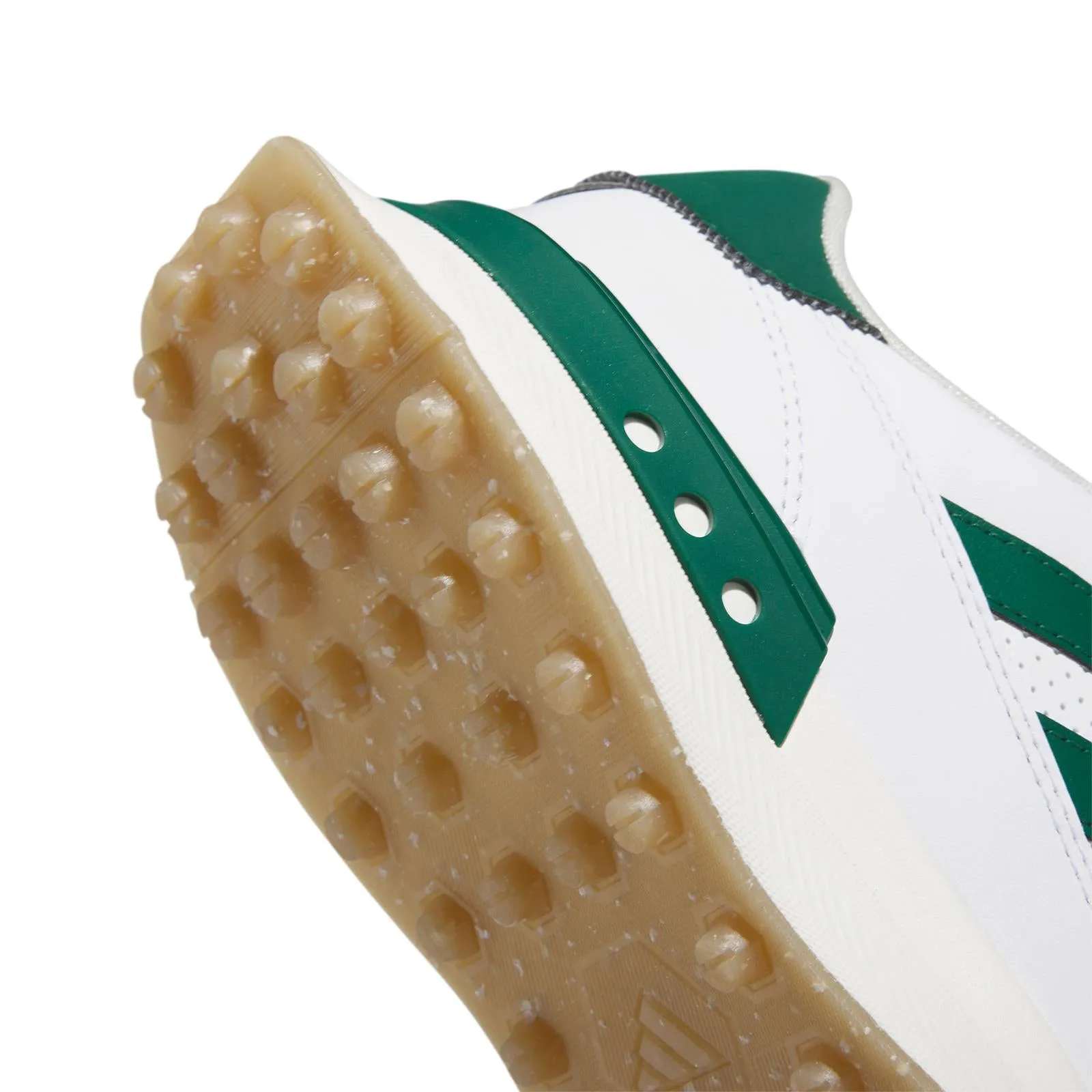 S2G Spikeless Leather 24 Golf Shoes White/Green/Gum - SS24