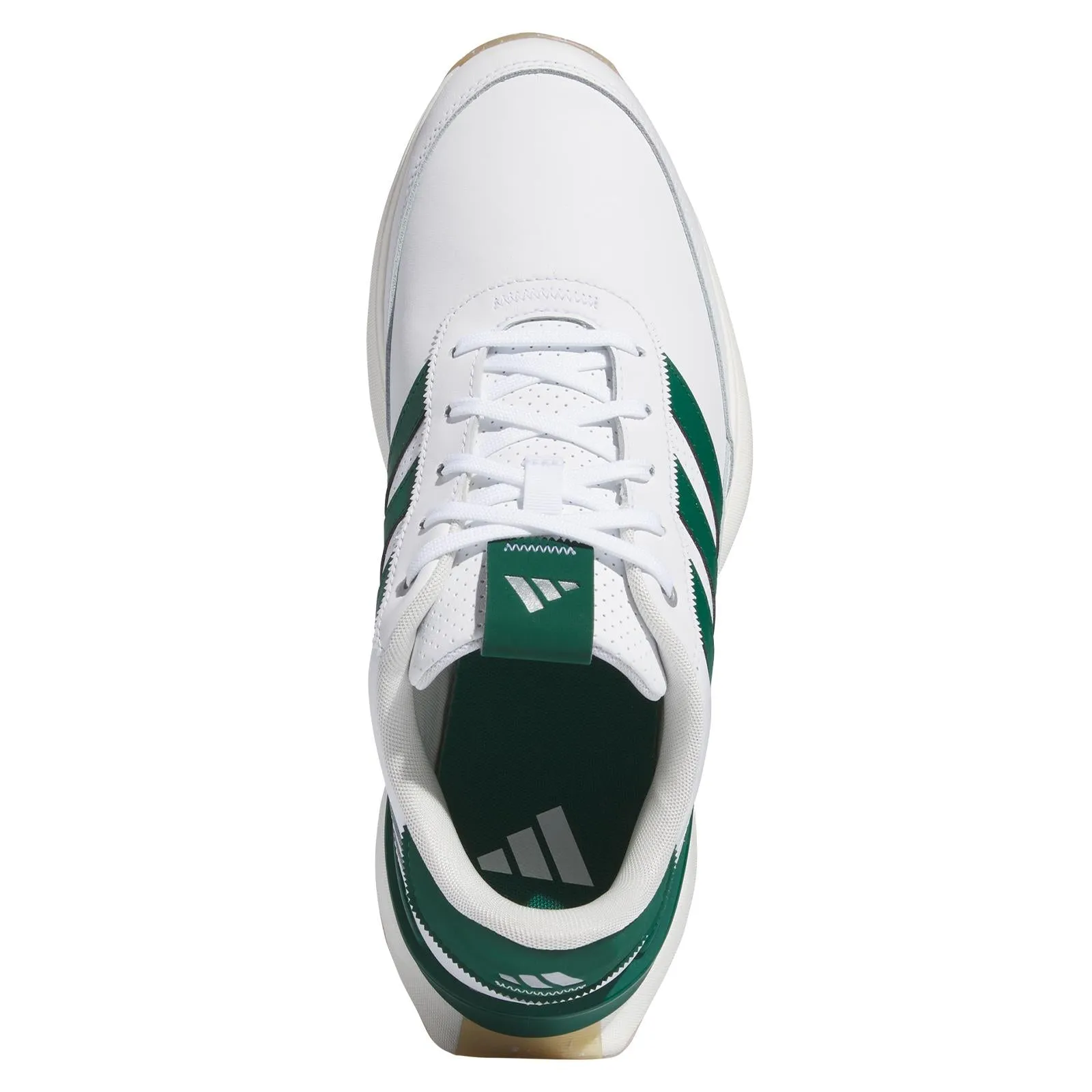 S2G Spikeless Leather 24 Golf Shoes White/Green/Gum - SS24