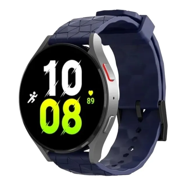 Samsung Galaxy Watch Ultra compatible Silicone Football Pattern Watch Straps