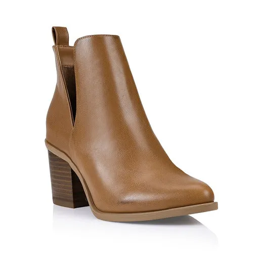 Santana Cut Out Ankle Boots (SALE)