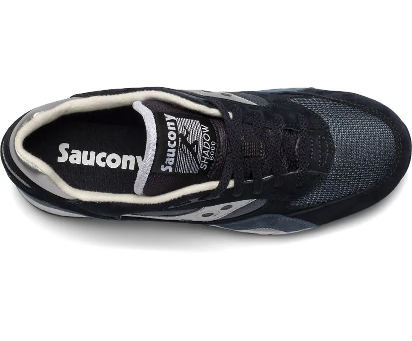 Saucony Originals SHADOW6000  Men’s - NAVY /SILVER MARINE /ARGENT