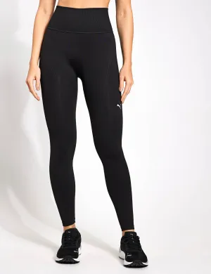 SHAPELUXE Seamless Tights - Black/Vapor Cat