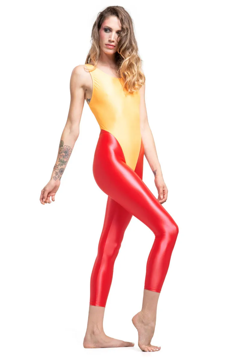 Shiny Spandex Workout Leggings