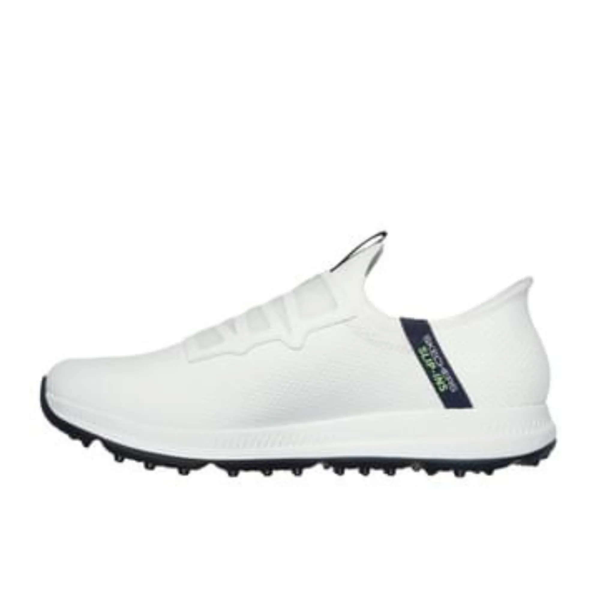 Skechers Go Golf Elite 5 Slip In Spikeless Golf Shoes 214066 White Navy