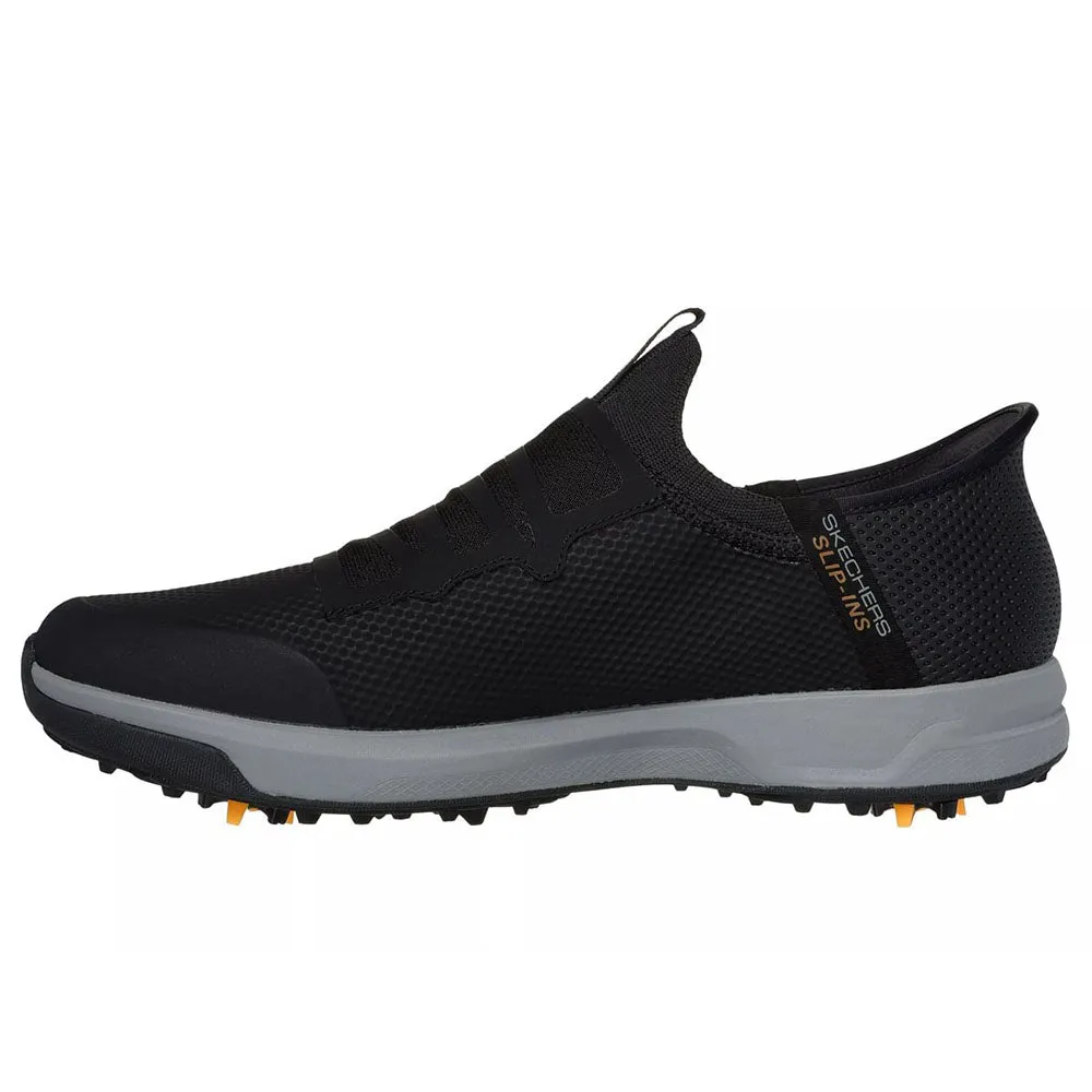 Skechers Slip Ins Elite Vortex Waterproof Spiked Shoes - Black/Grey