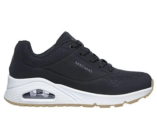 Skechers sneakers da donna Uno Stand On Air 73690 BLK nero