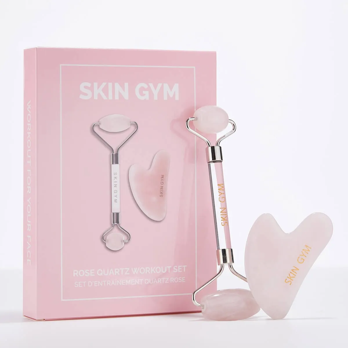 Skin Gym Rose Quartz Workout Set