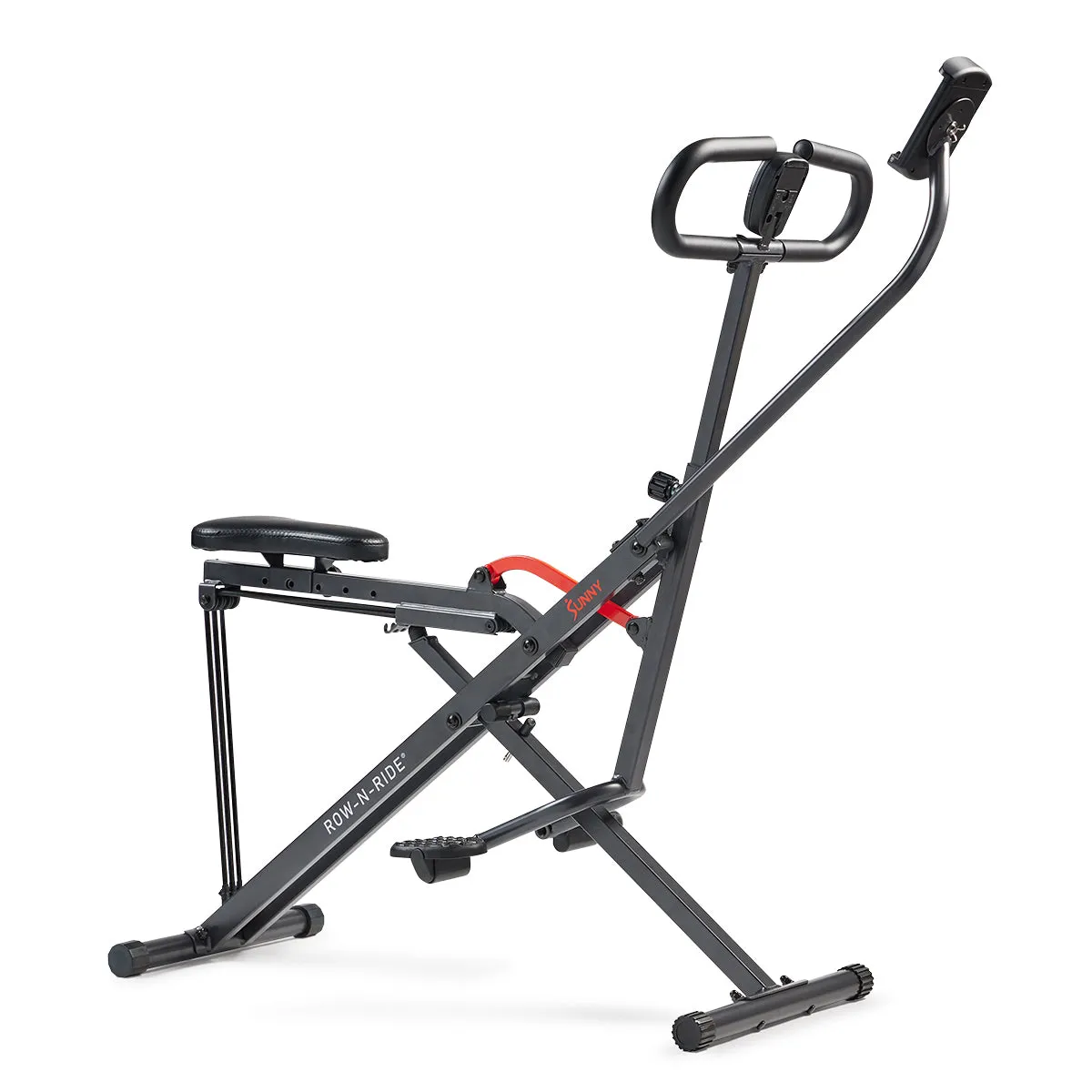 Smart Upright Row-N-Ride® Squat Assist Trainer Machine for Abs and Glute Workout