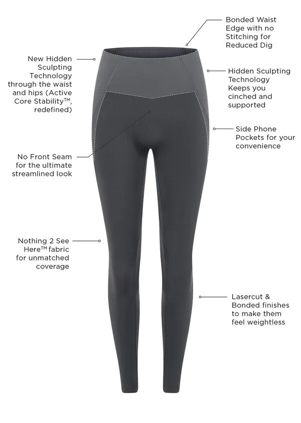 Smooth And Support No Ride Ankle Biter Leggings