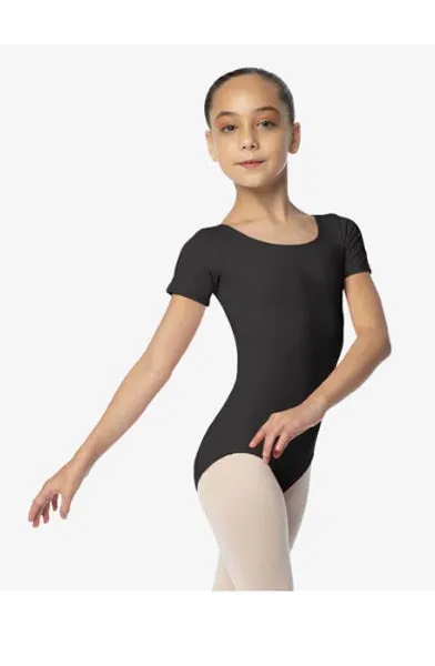 So Danca SL26 Maggie Child Short Sleeve Basic Leotard