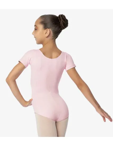 So Danca SL26 Maggie Child Short Sleeve Basic Leotard