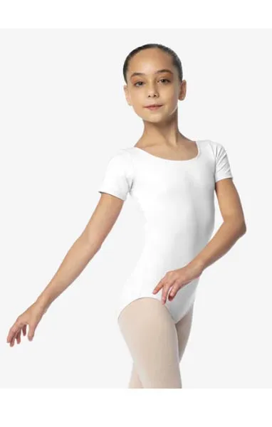 So Danca SL26 Maggie Child Short Sleeve Basic Leotard