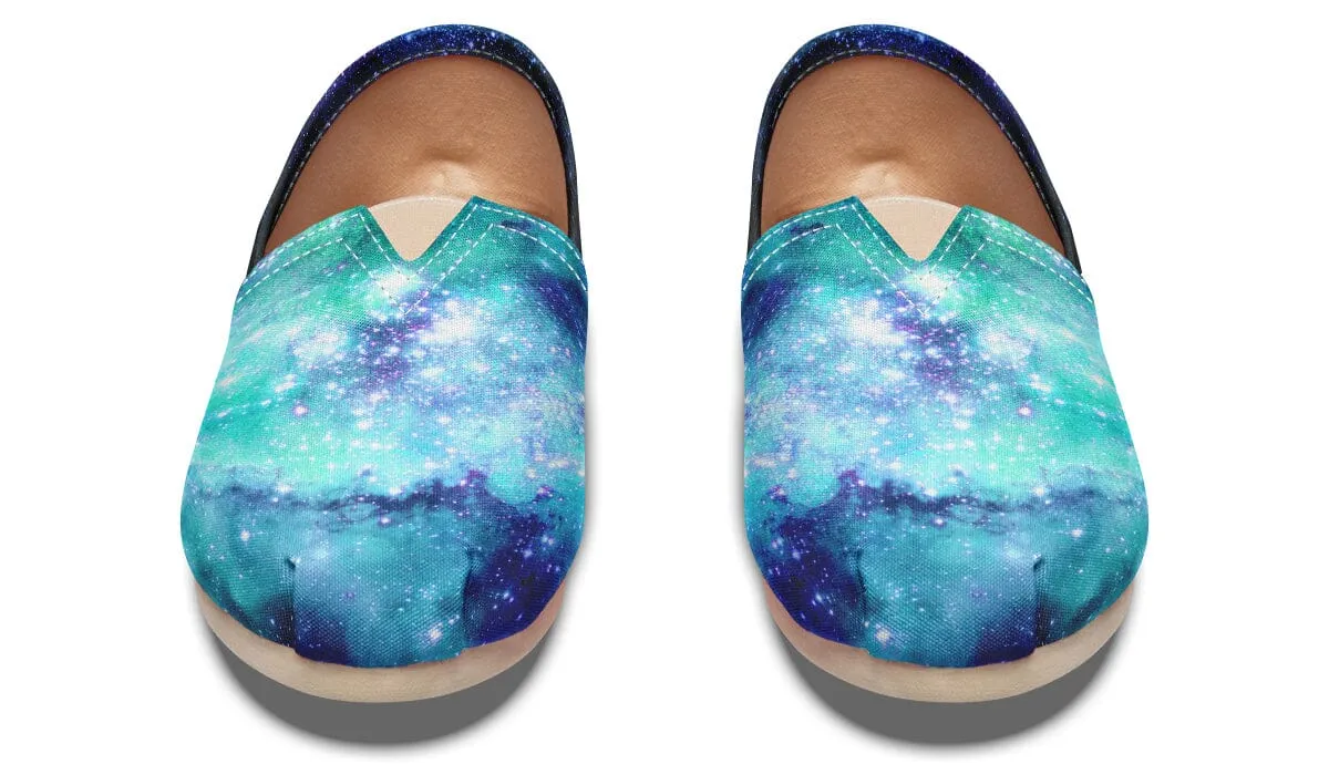 Space Jam Galaxy Casual Slip on Shoes