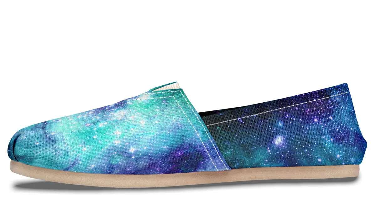 Space Jam Galaxy Casual Slip on Shoes