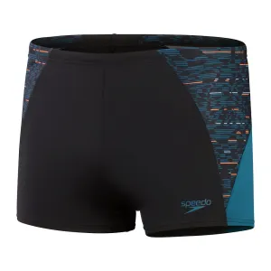 Speedo Mens End  Max Splice Jammer Black/Dark Teal