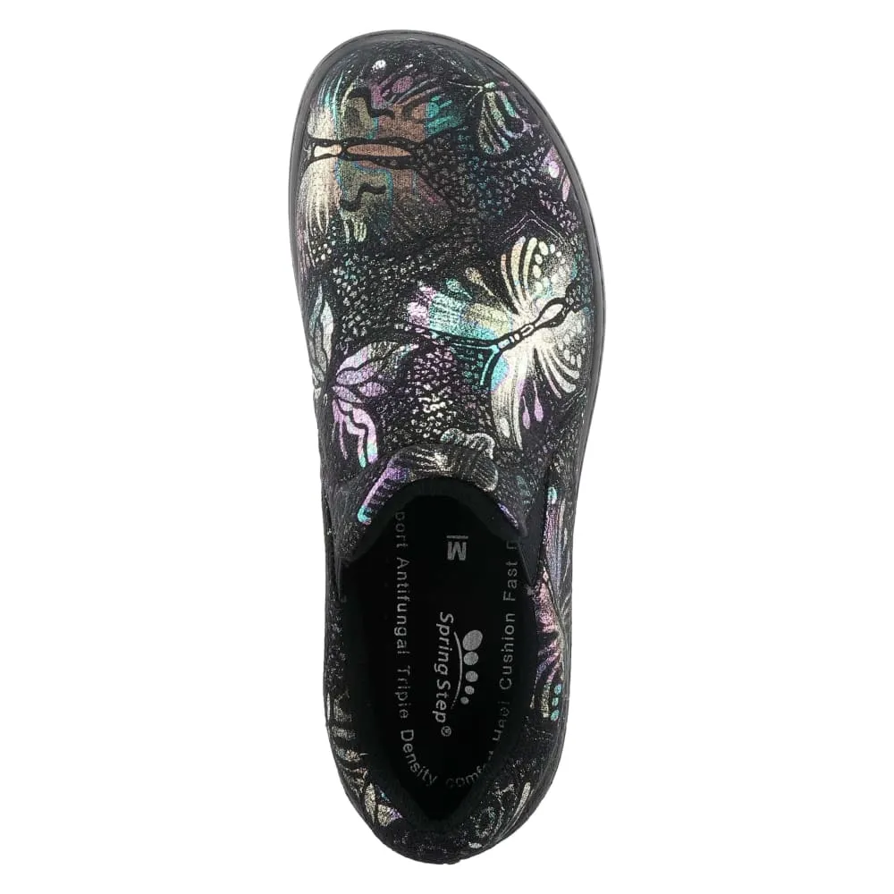 Spring Step Shoes Winfrey Flutter Women's Slip-On Black Multi