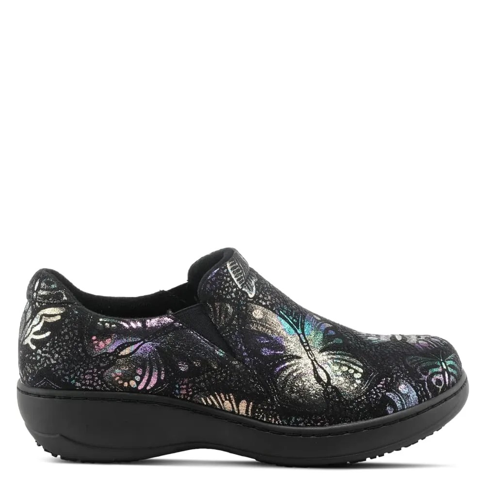 Spring Step Shoes Winfrey Flutter Women's Slip-On Black Multi