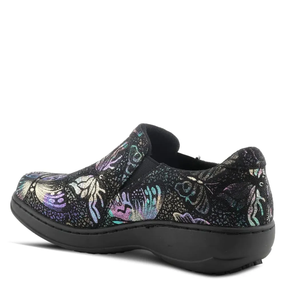 Spring Step Shoes Winfrey Flutter Women's Slip-On Black Multi