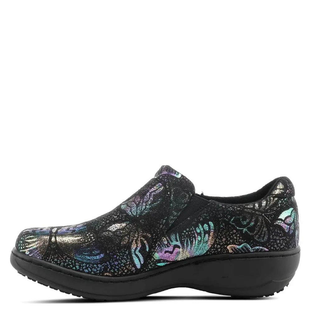 Spring Step Shoes Winfrey Flutter Women's Slip-On Black Multi