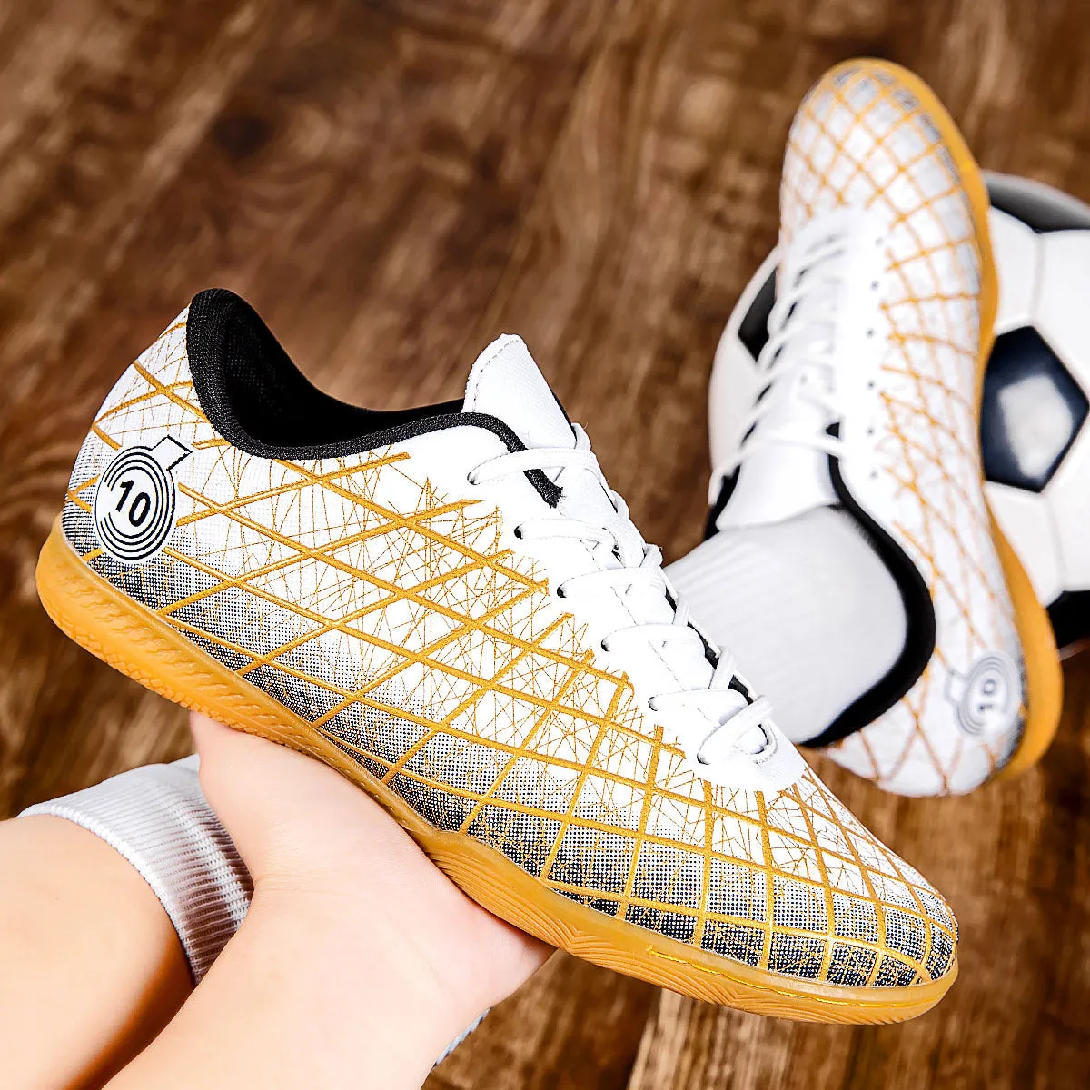 Stylish Low-Top Soccer Cleats for Adult Matches