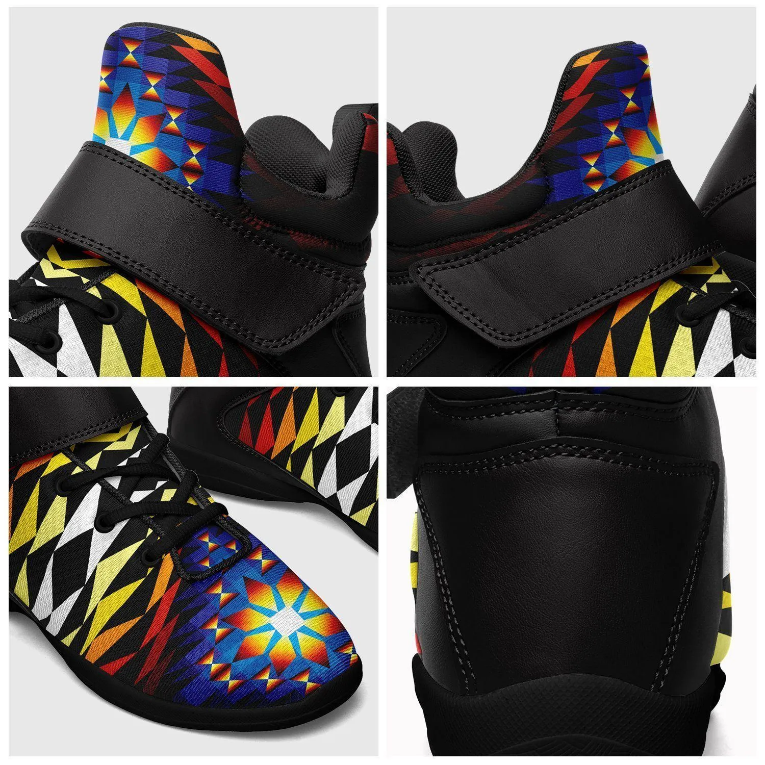 Sunset Blanket Ipottaa Basketball / Sport High Top Shoes - Black Sole