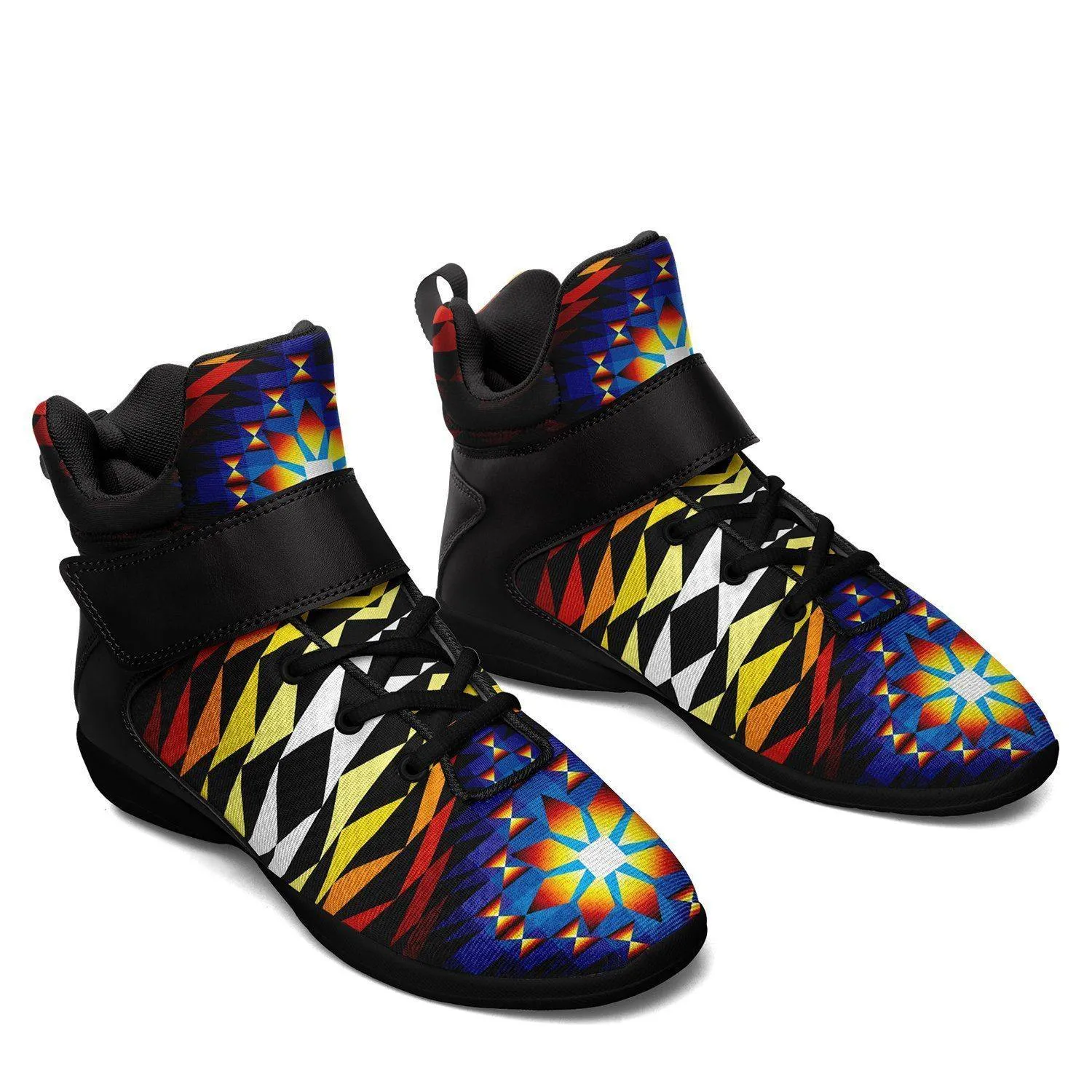 Sunset Blanket Ipottaa Basketball / Sport High Top Shoes - Black Sole