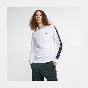 Swoosh 2 Mens Long Sleeve T-Shirt (White)