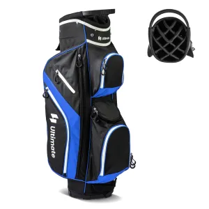 Tangkula Golf Cart Bag with 14 Way Top Dividers, Lightweight Golf Club Cart Bag with 9 Pockets