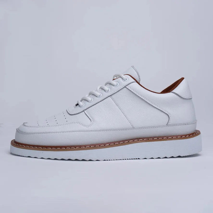 TAYNO: Blaze Low Top Leather Sneaker