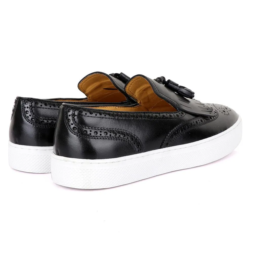 Terry Taylors Exotics Lashes Tassel Sneakers Shoe