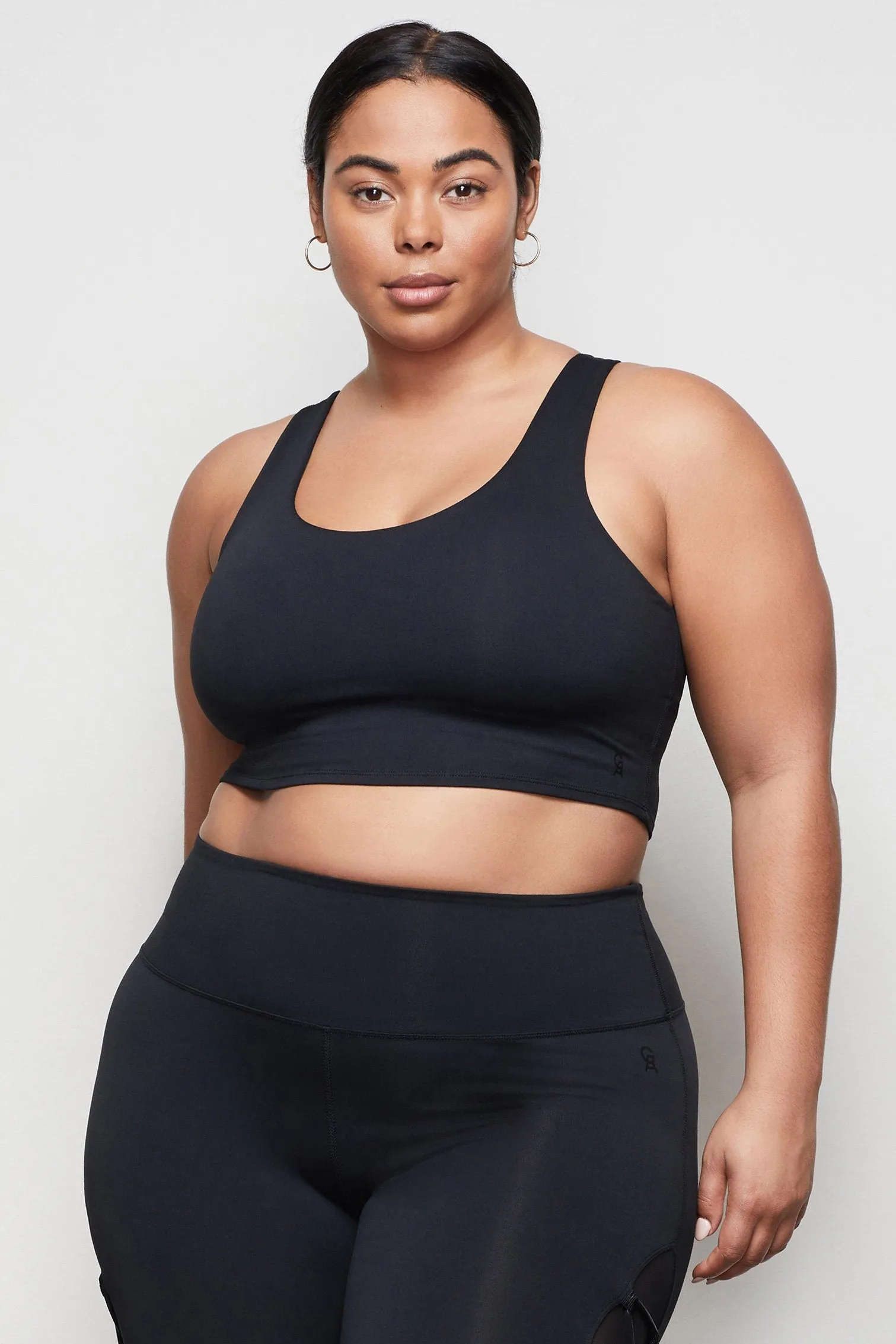 THE CRISS CROSS CROP TOP | BLACK001