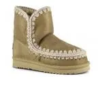 The Eskimo Shearling Boot with Rhinestone Logo