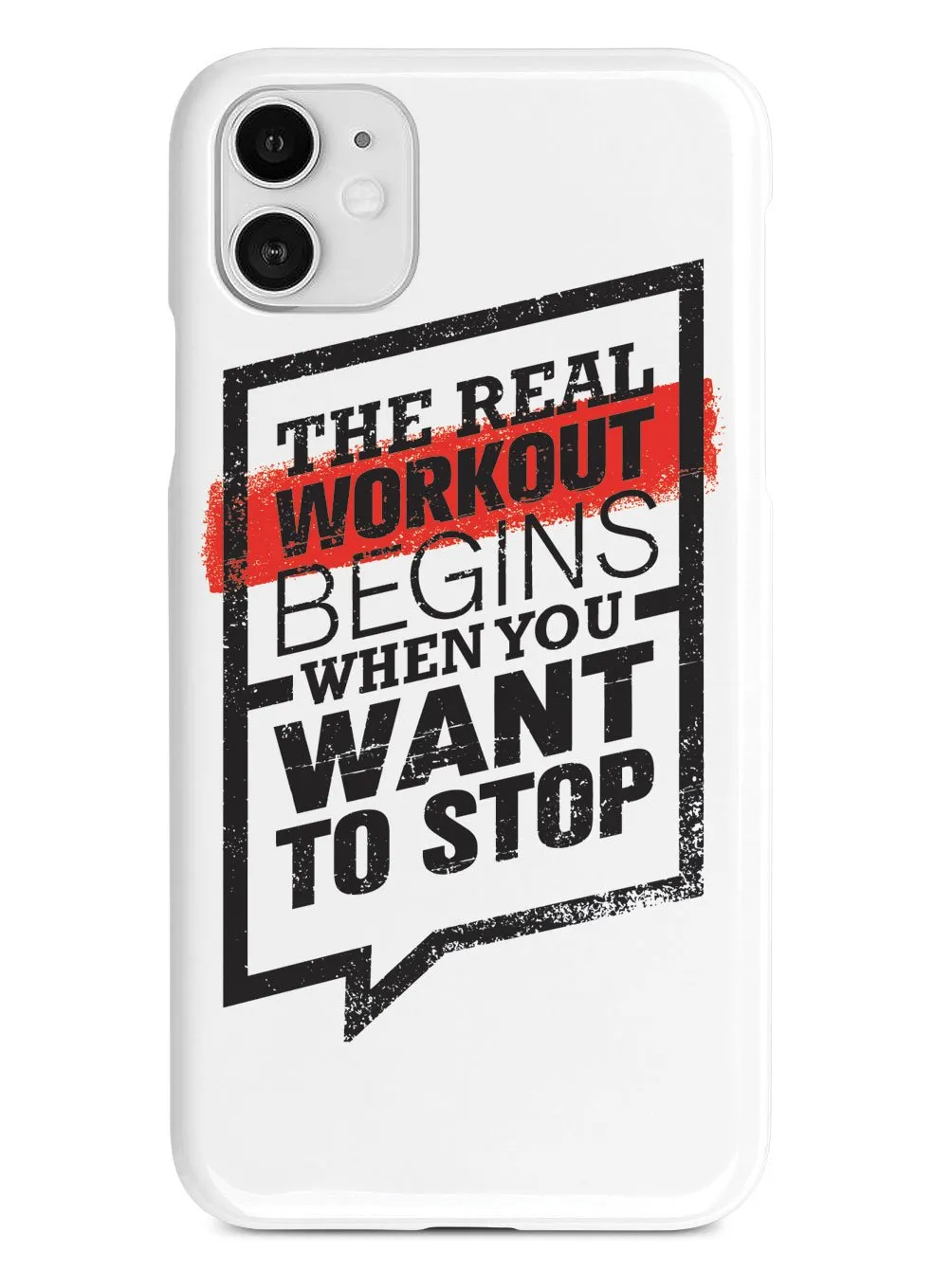 The Real Workout - White Case