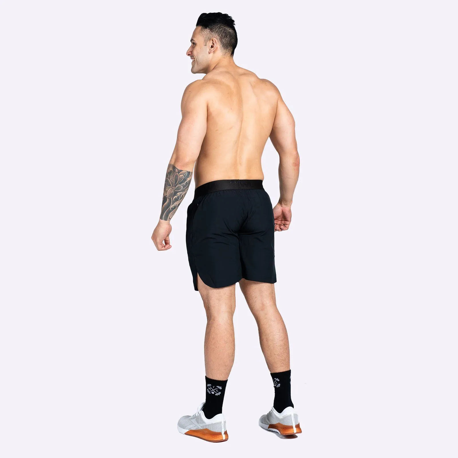 The WOD Life - Men's Sidewinder Shorts - Black