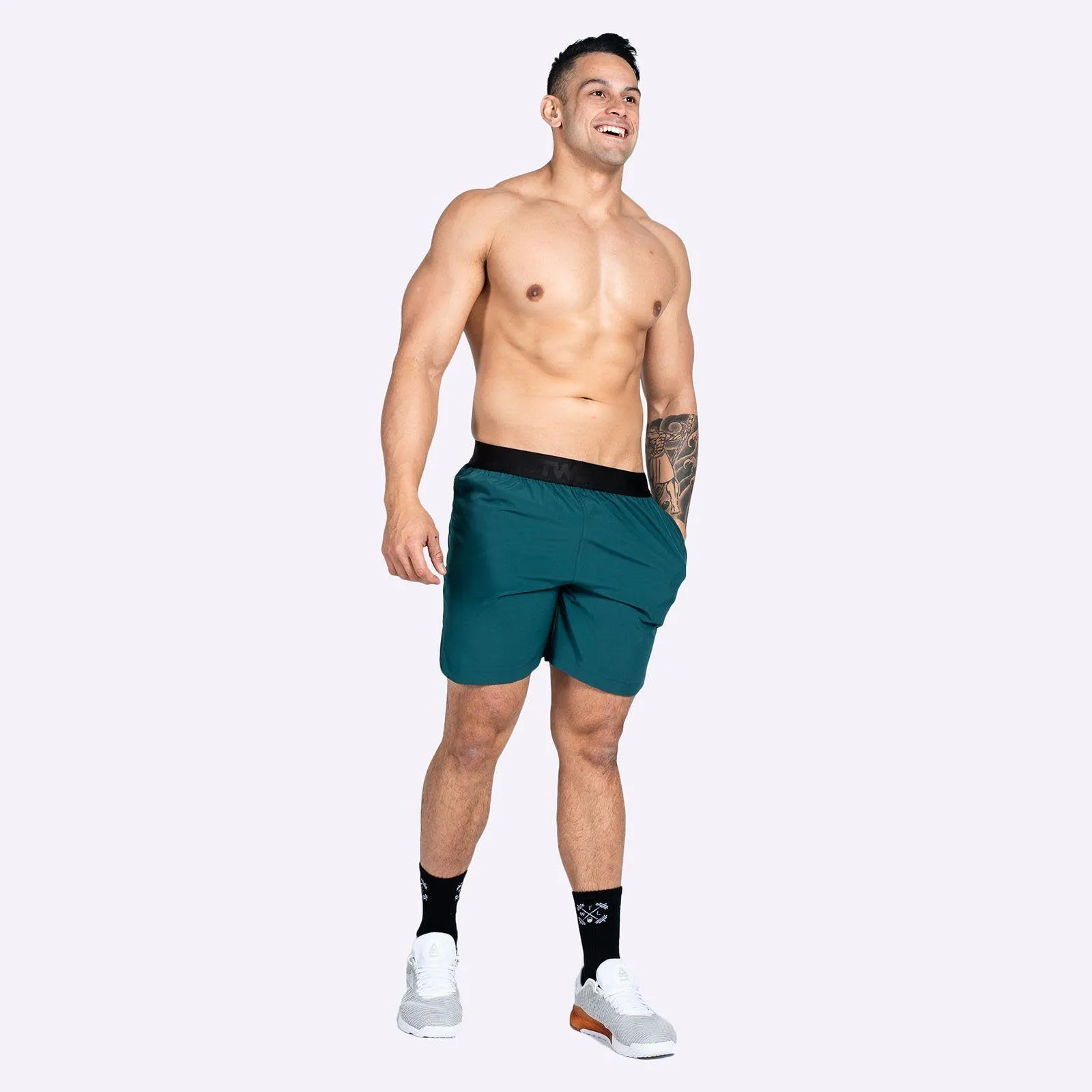 The WOD Life - Men's Sidewinder Shorts - Jungle