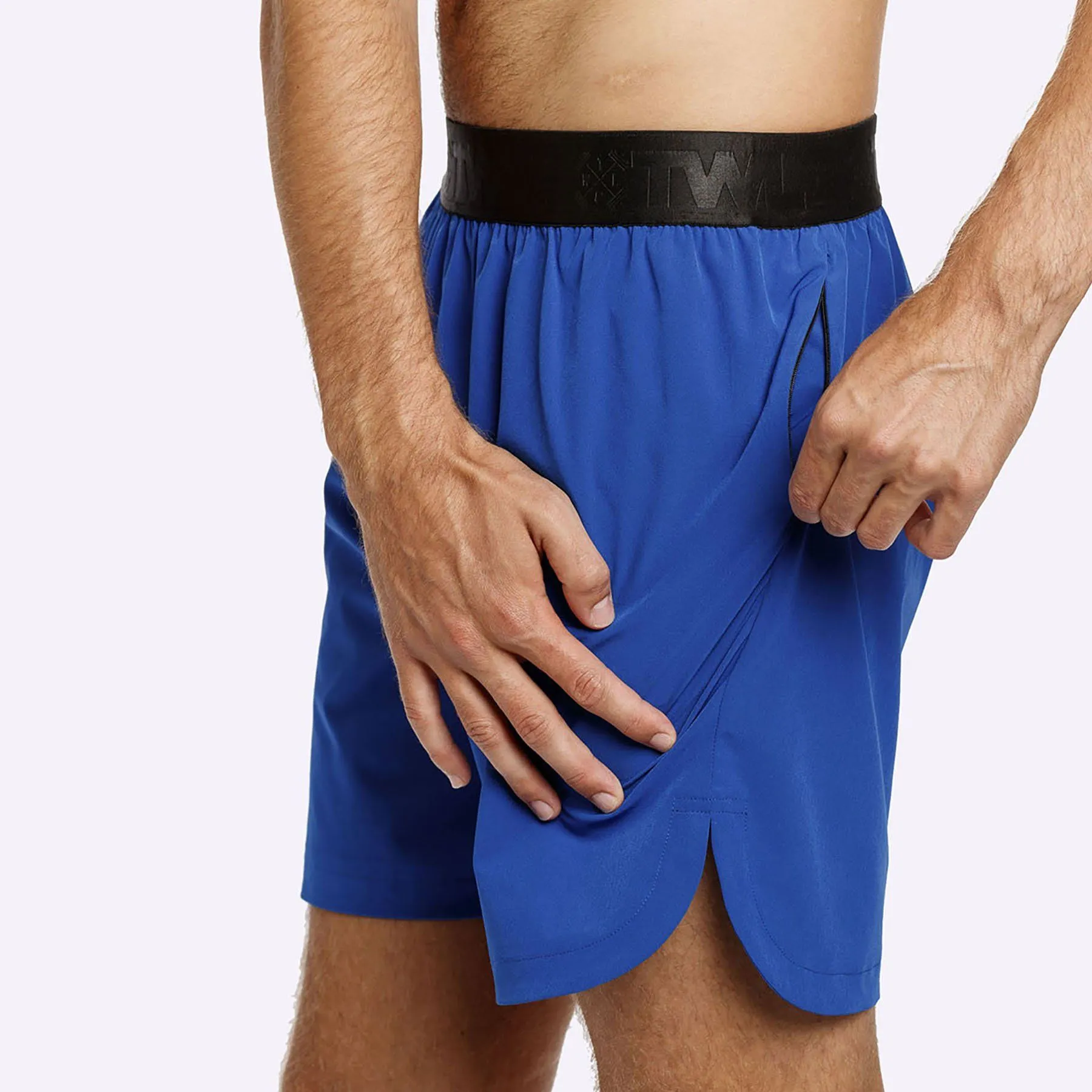 The WOD Life - Men's Sidewinder Shorts - Surf Blue