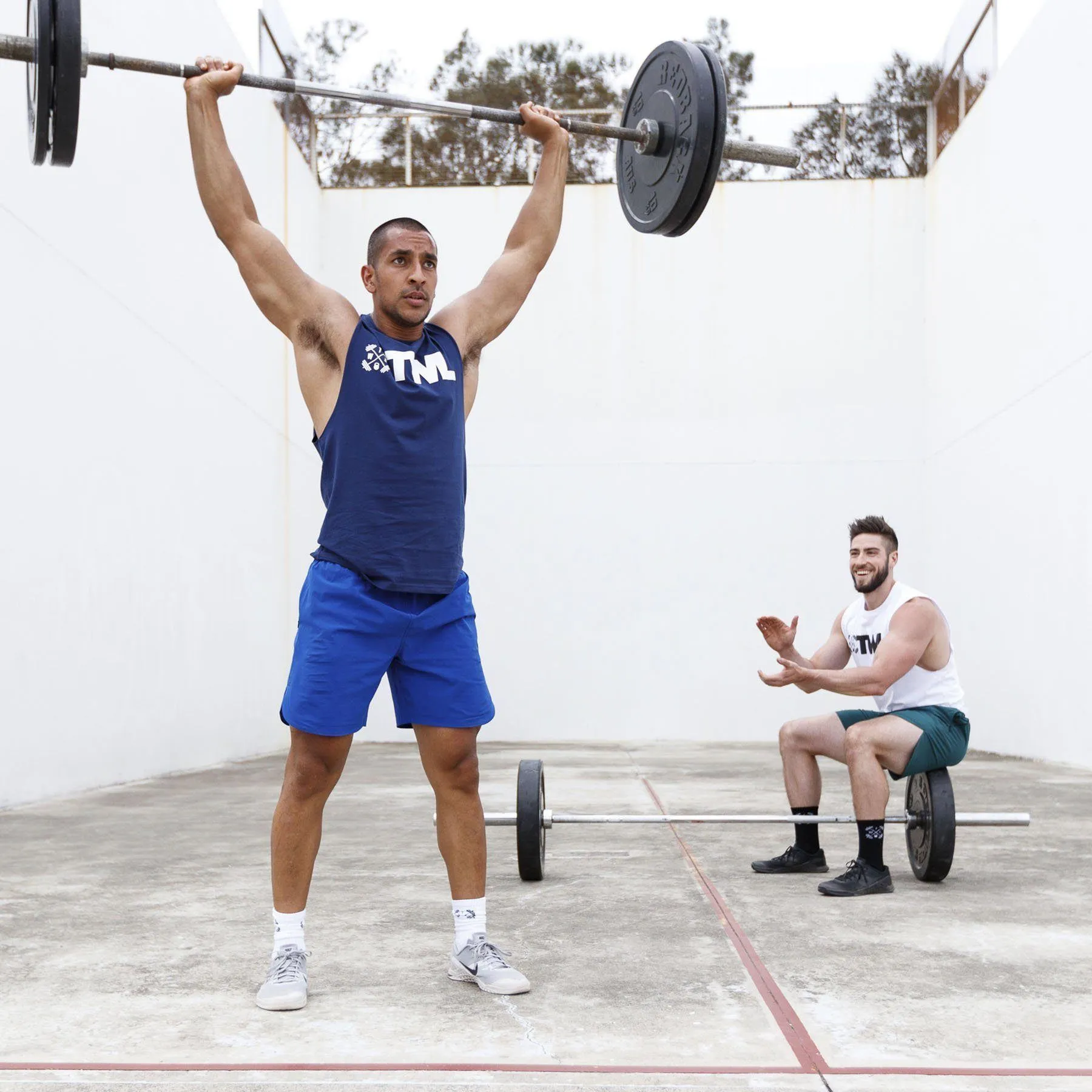 The WOD Life - Men's Sidewinder Shorts - Surf Blue