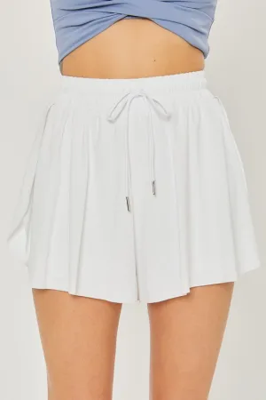 TWO IN ONE DRAWSTRING SHORTS