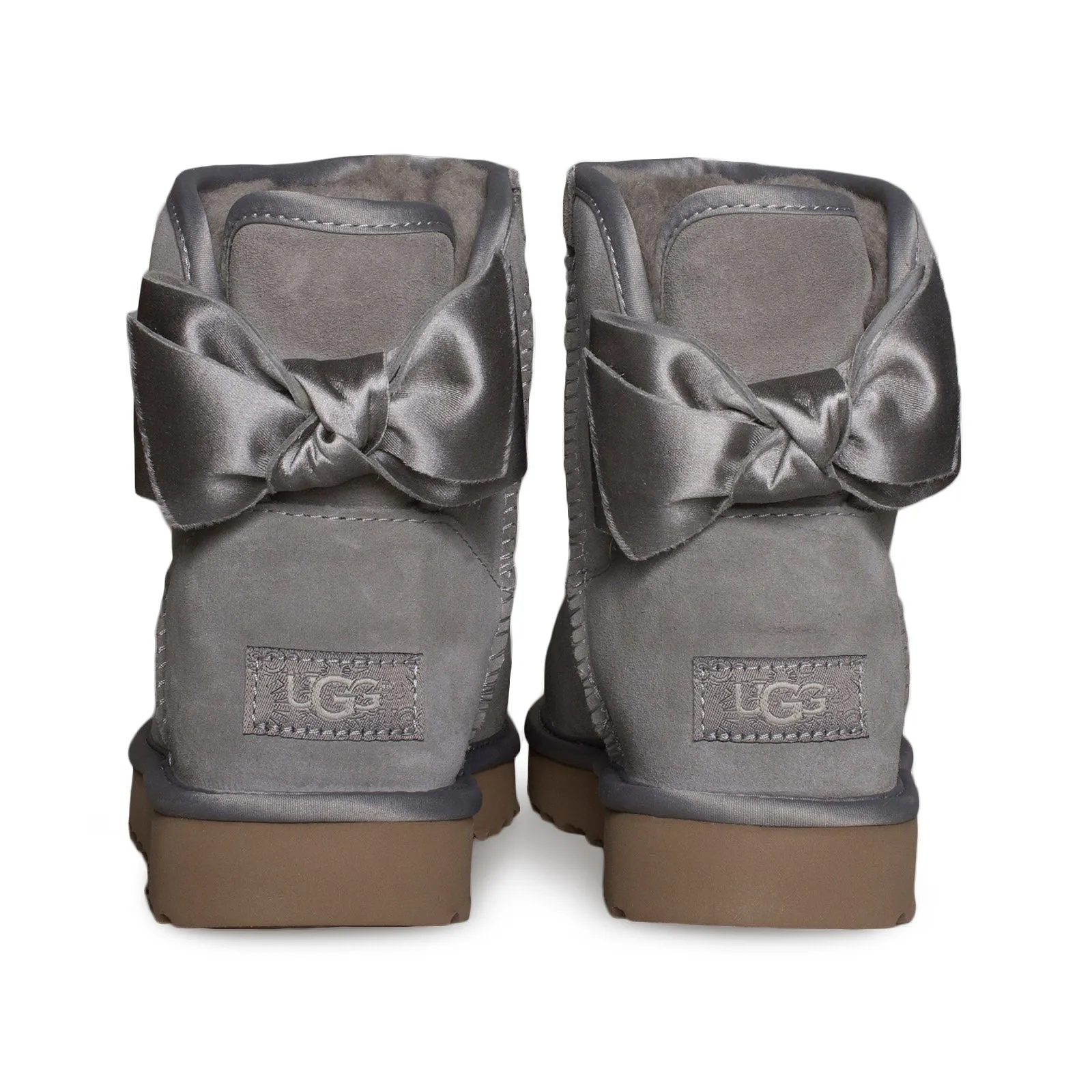 UGG Satin Bow Mini Elephant Boots - Women's