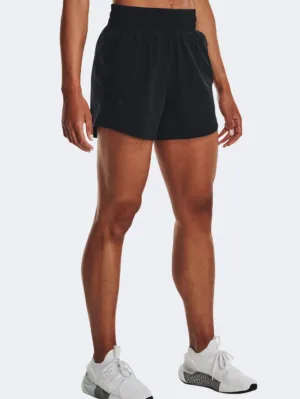 Under Armour Flex Woven 5 Women Training Short Black