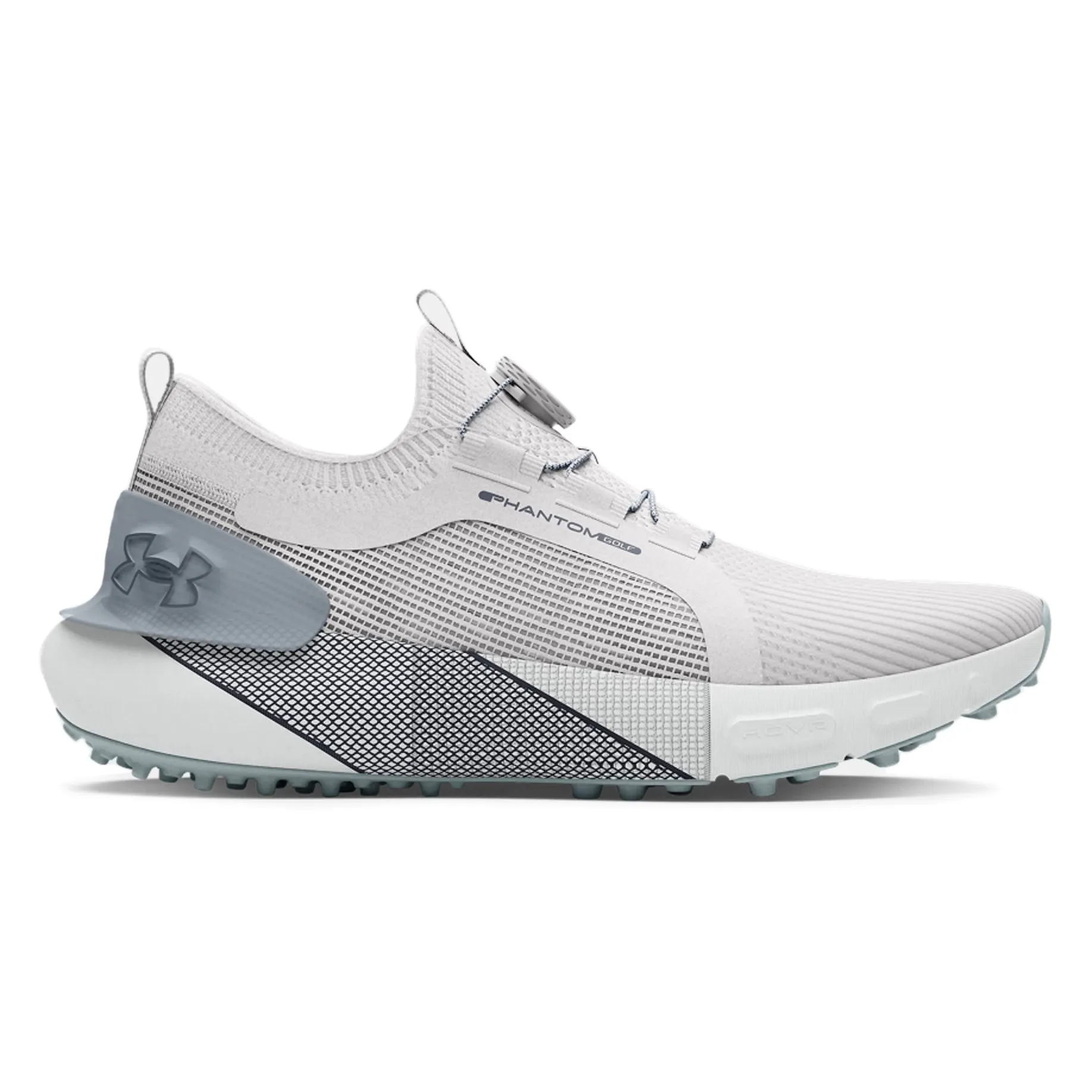 Under Armour Phantom BOA Spikeless Golf Shoes - Distant Grey / Harbor Blue