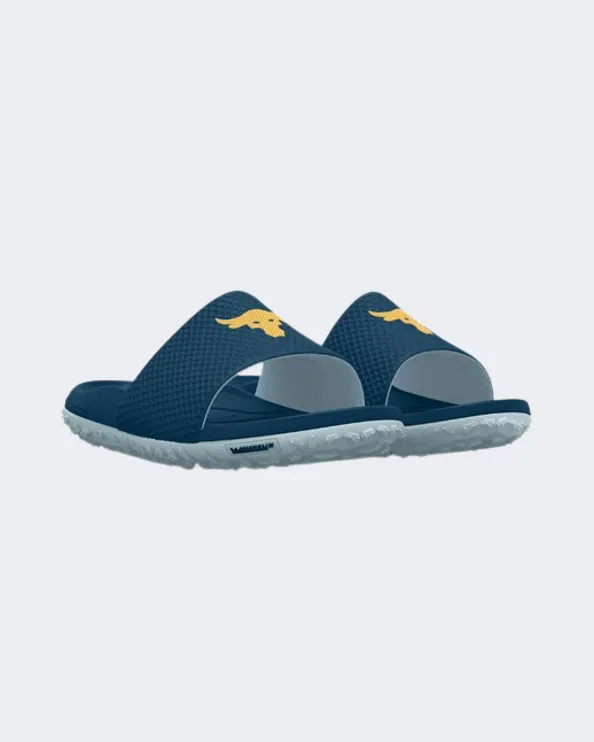 Under Armour Project Rock Men Lifestyle Slippers Navy