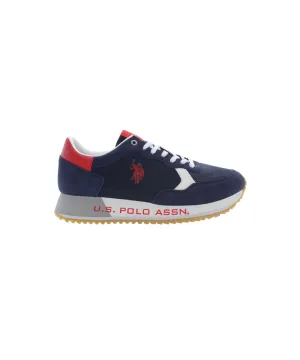 US POLO MENS RUNNING SNEAKER WITH BRANDED OUTSOLE