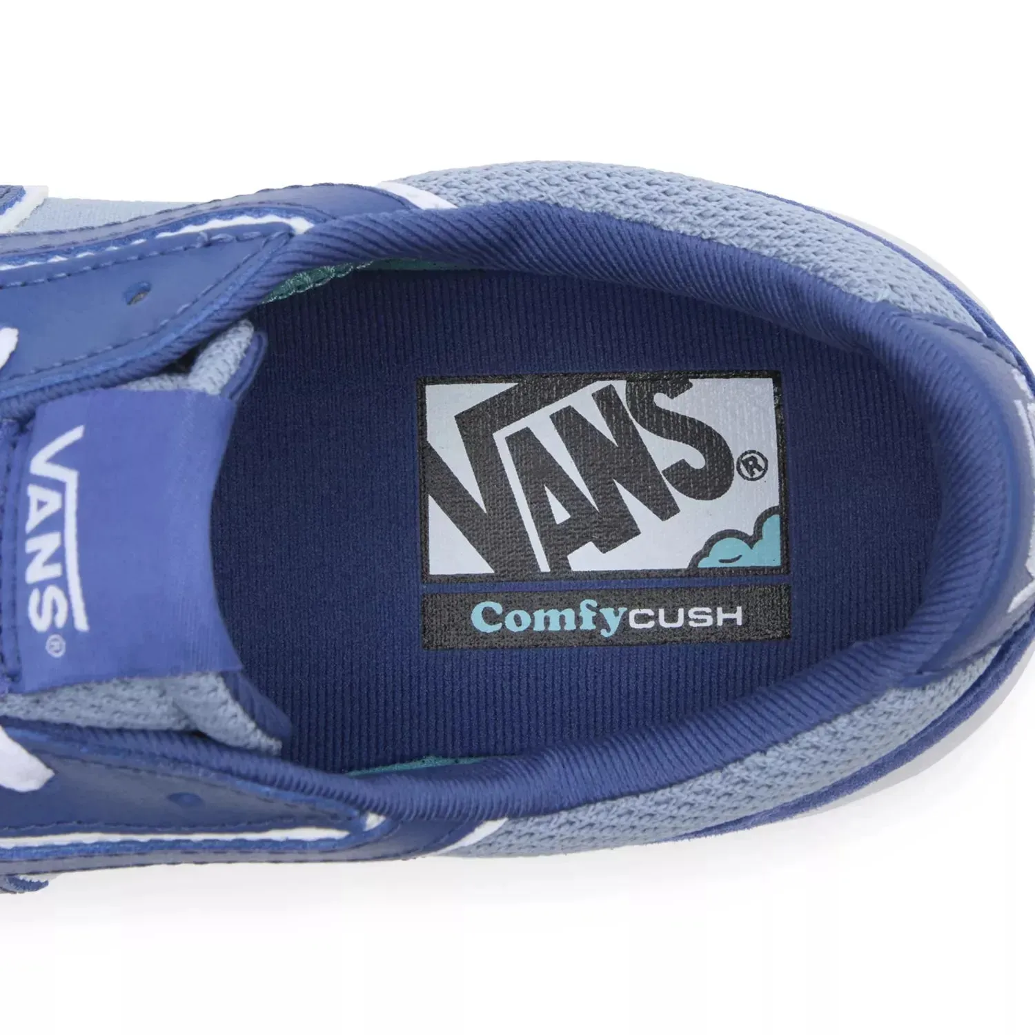 Vans Men's Lowland ComfyCush Shoes - Blue / White